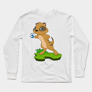 Meerkat Handball player Handball Long Sleeve T-Shirt